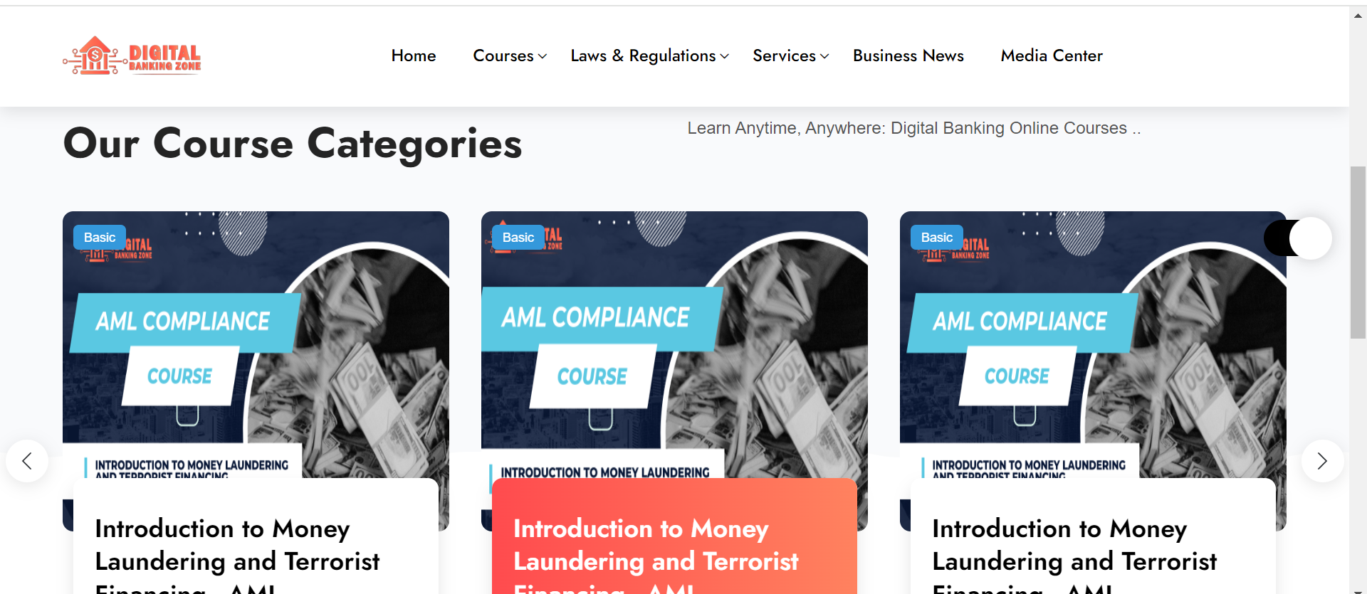 Digital Banking Zone